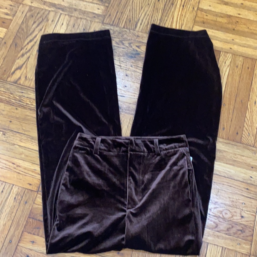 Reformation Wes velvet chestnut size 6 - Picture 7 of 14
